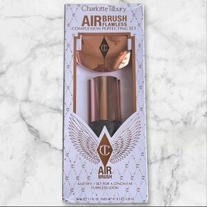 Charlotte Tilbury Airbrush Flawless Set with Rose Gold and Black